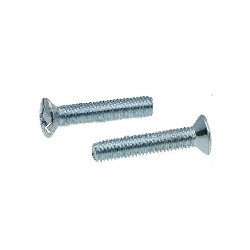 Гвинт, головка напівпотайна M4x25 4.8 шліц хрестоподібний (PH), цинк